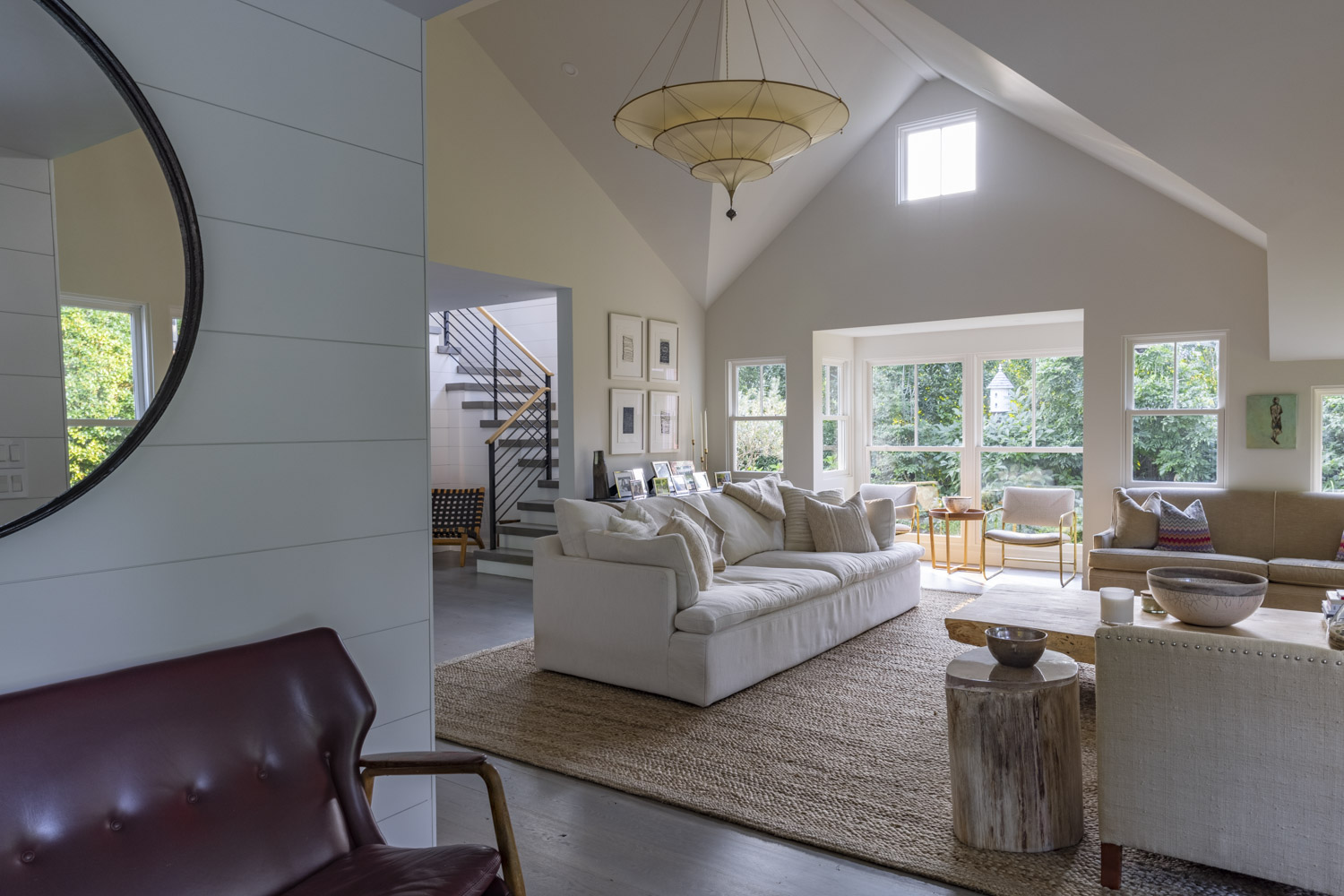 Photo of construction by Ronald Webb Builder.